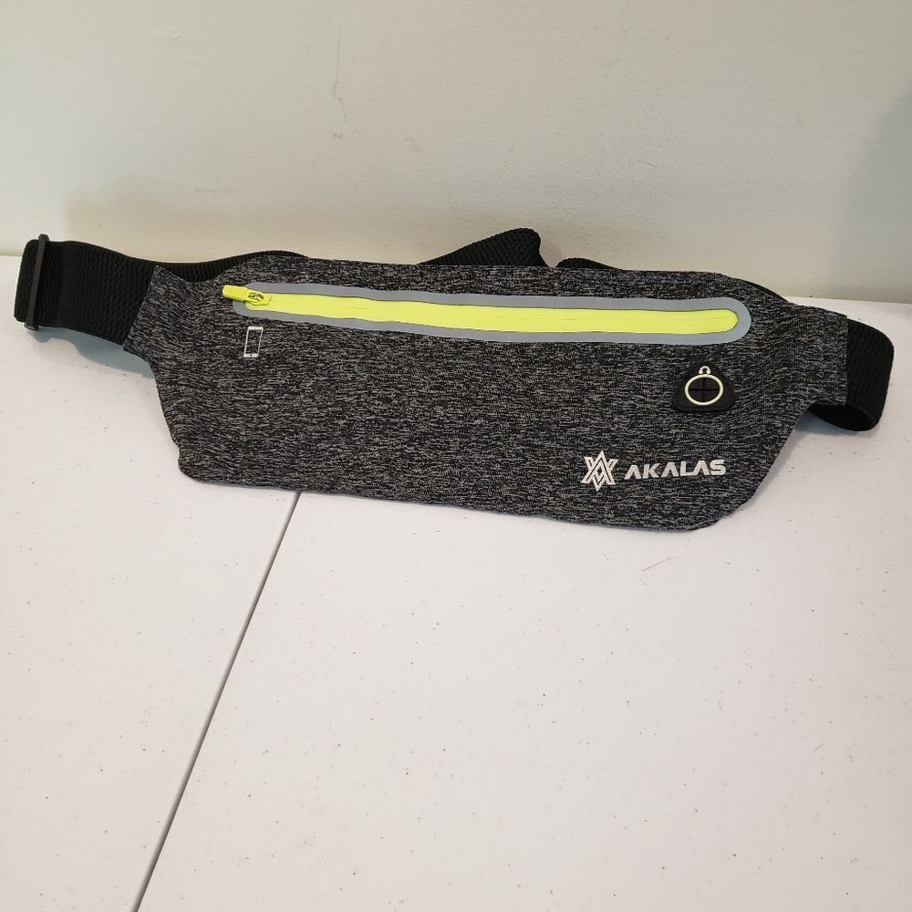 Akalas Gray Waist Bag